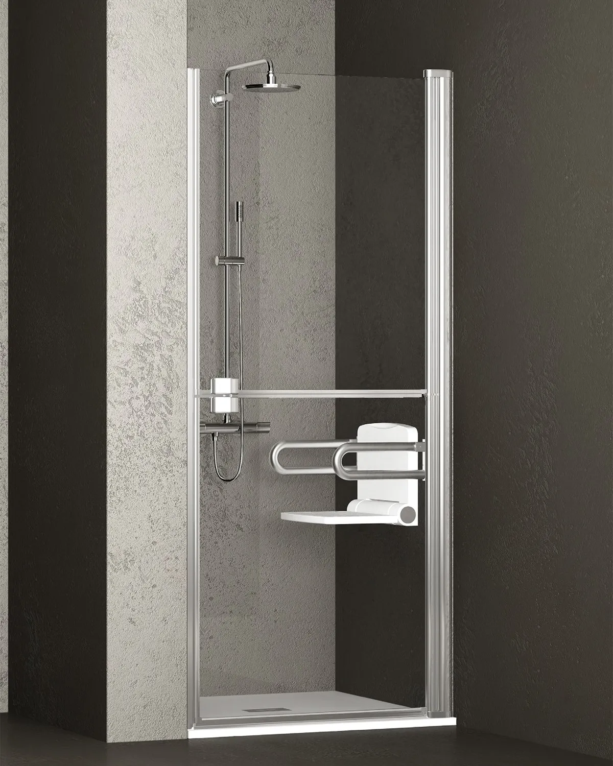 Corner enclosure