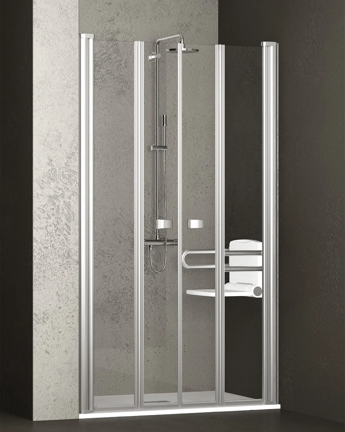 Corner enclosure