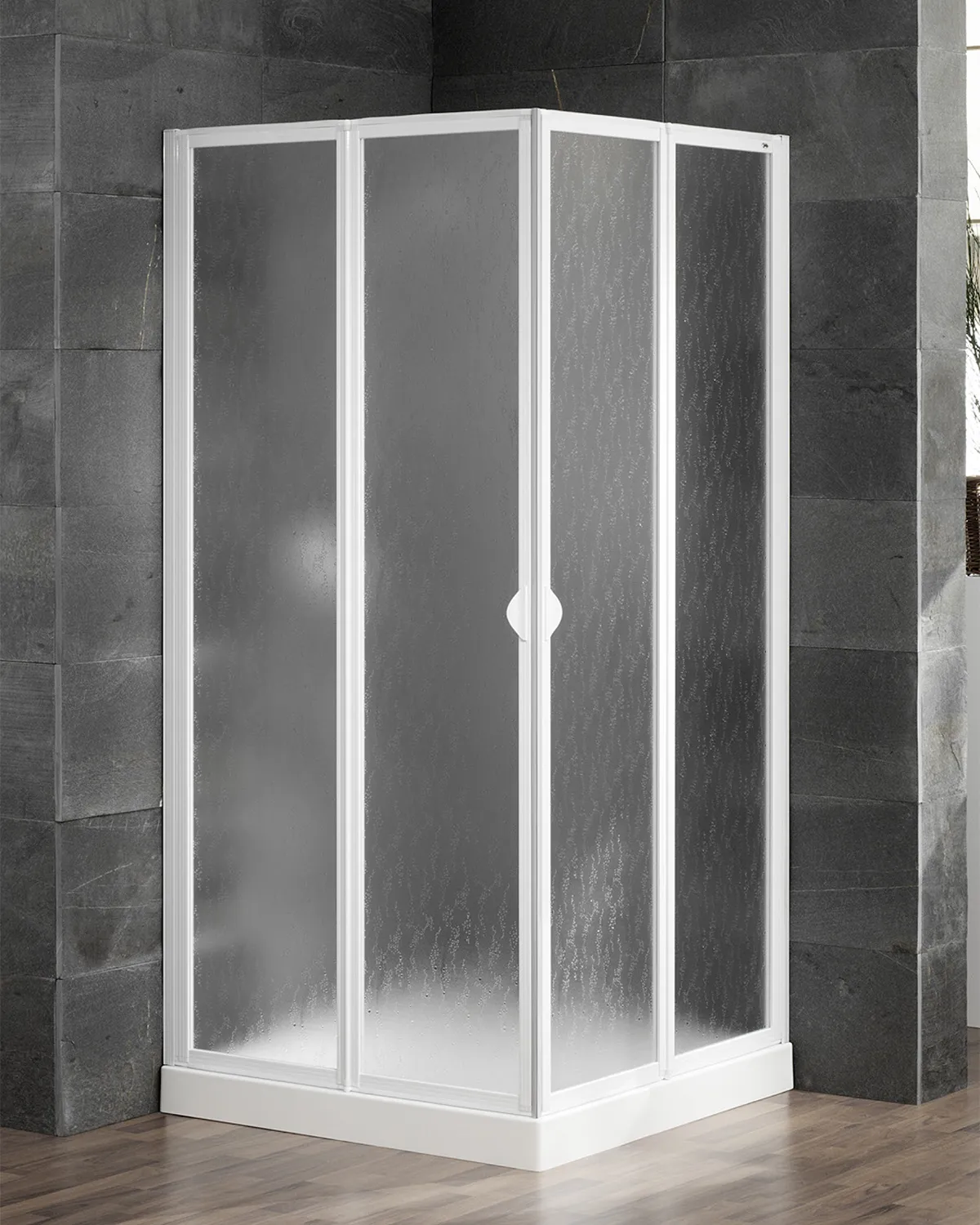 Corner enclosure
