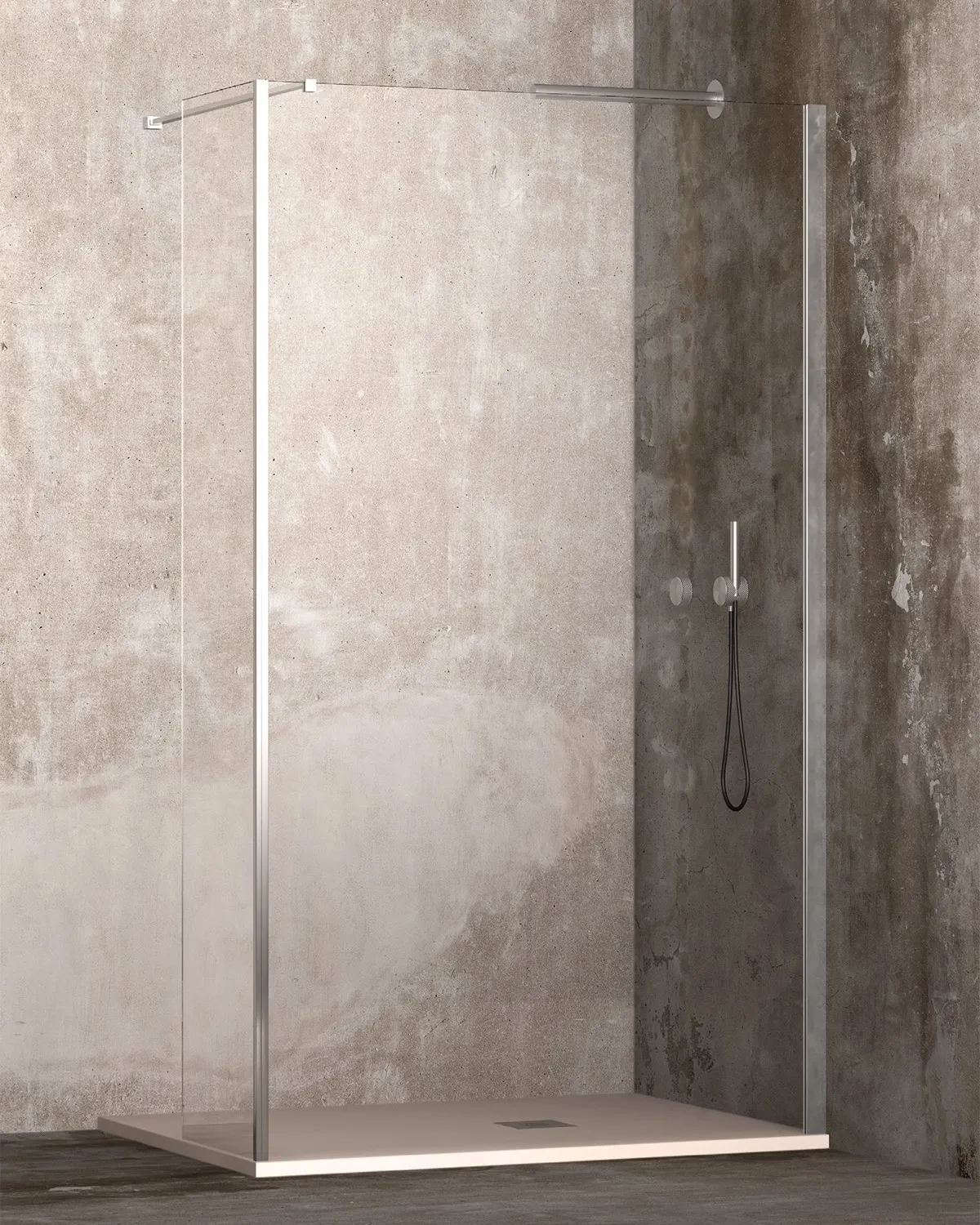 Walk-in fixed panel