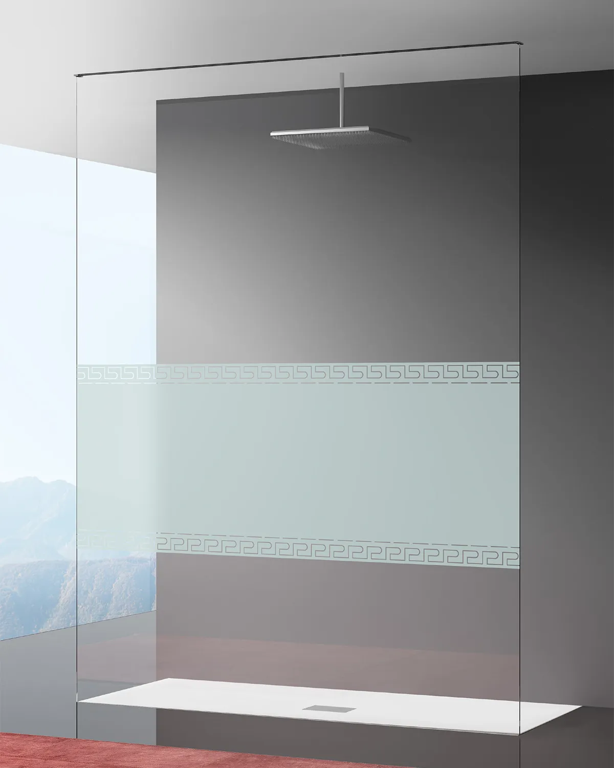 Walk-in fixed panel