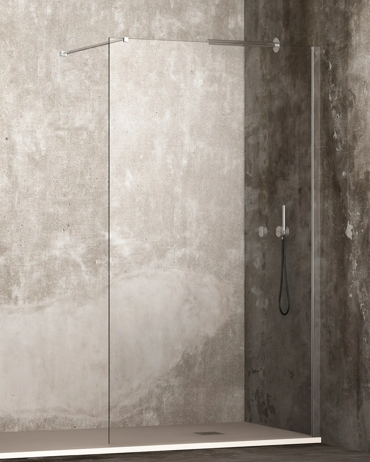 Walk-in fixed panel