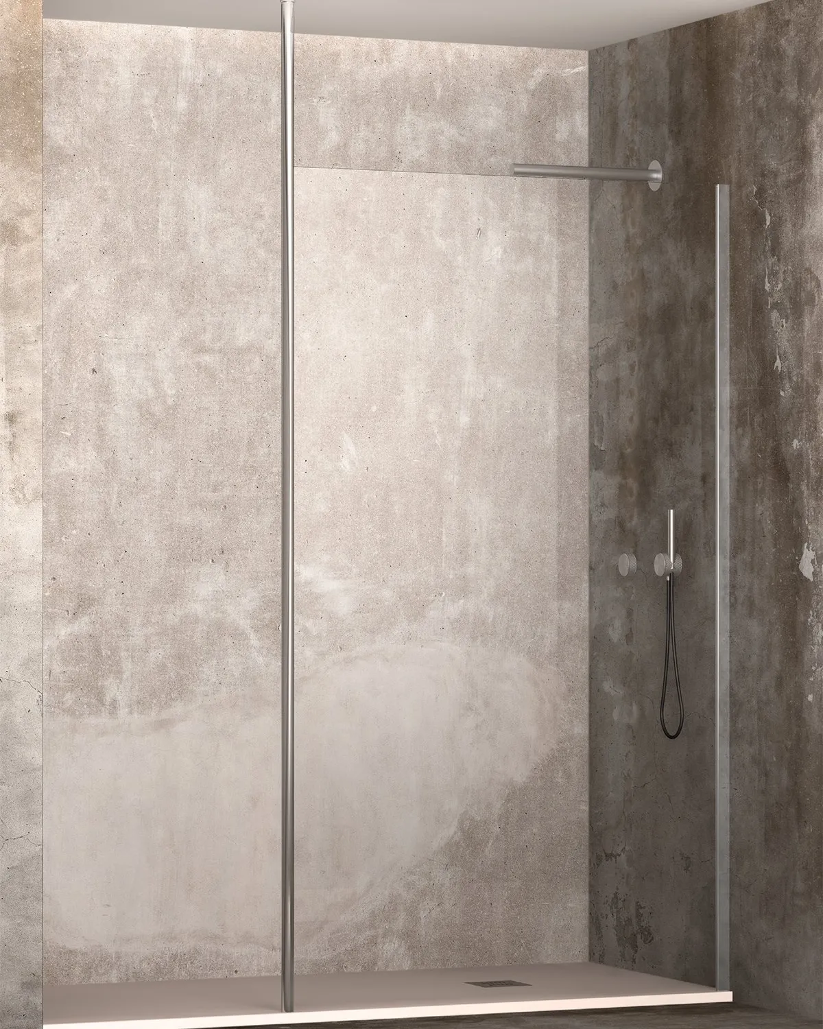 Walk-in fixed panel