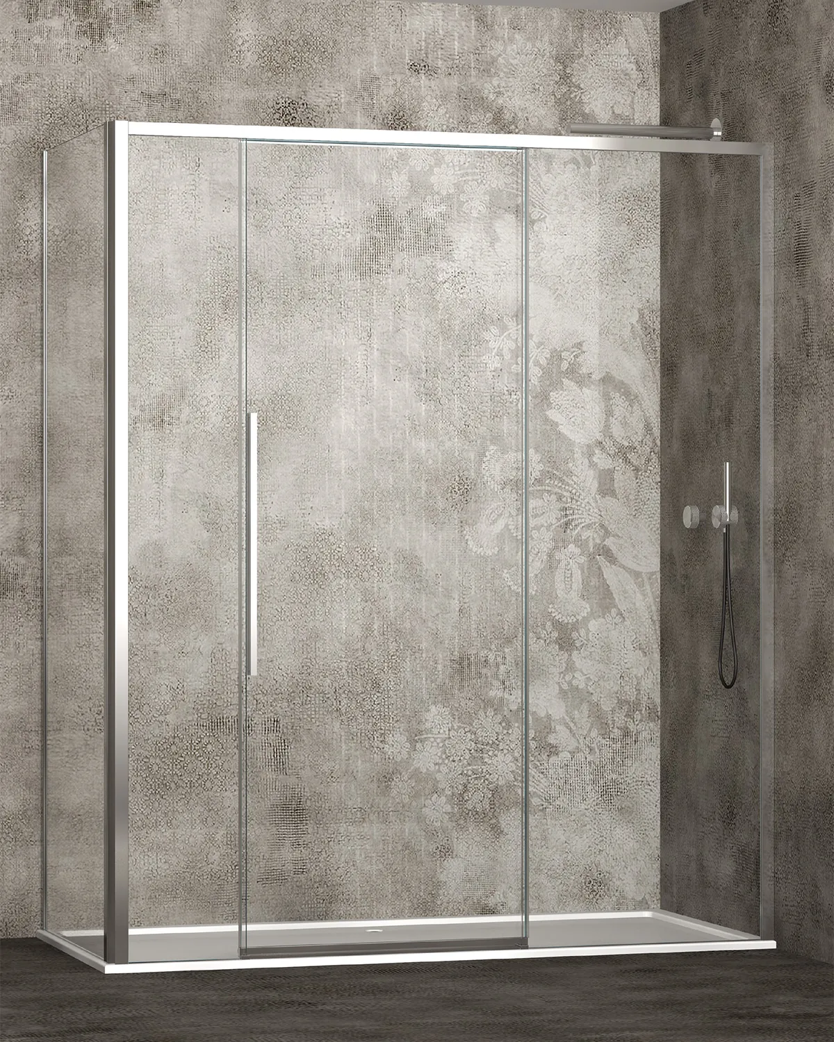 Corner enclosure