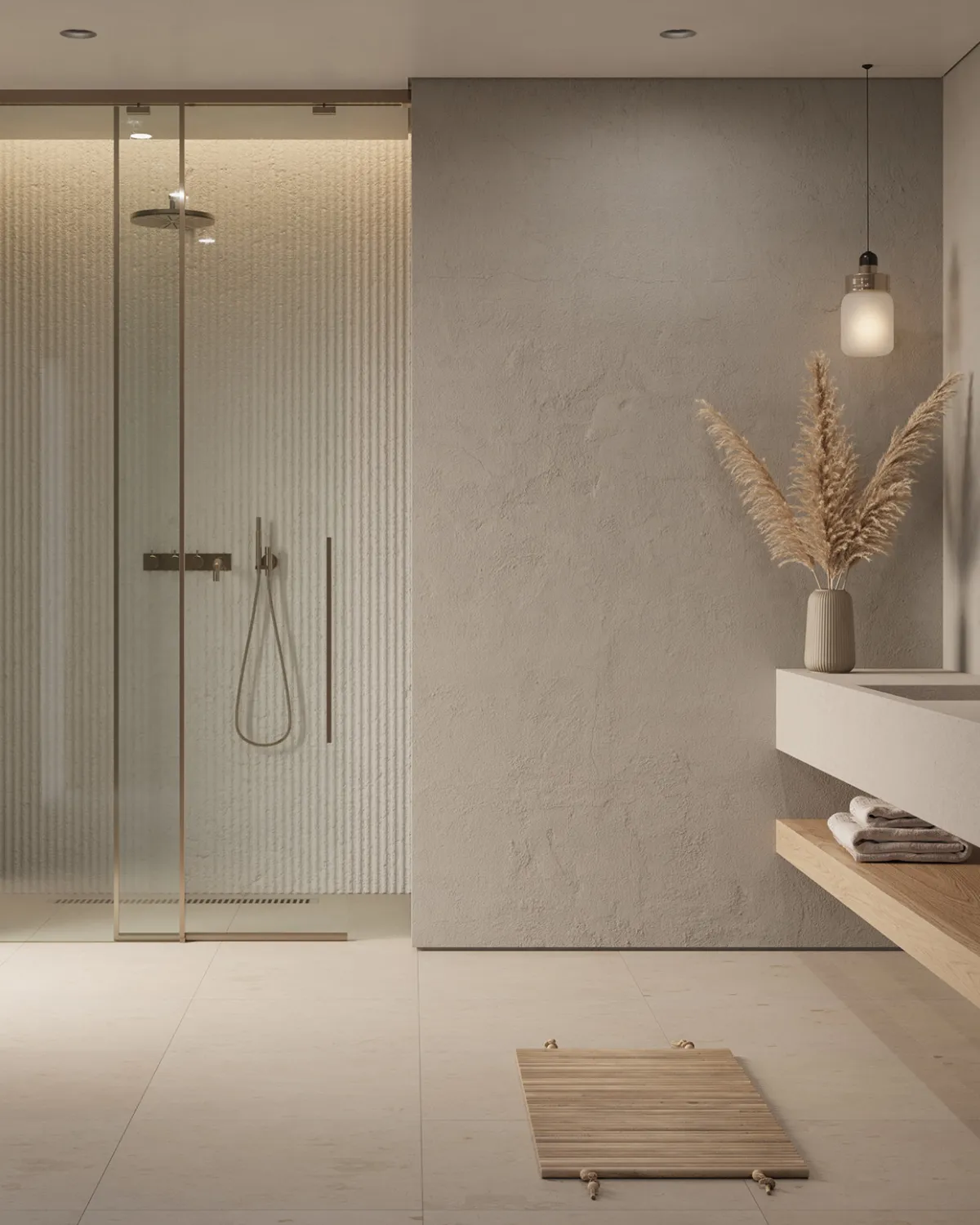 Ceiling-fixed partition door