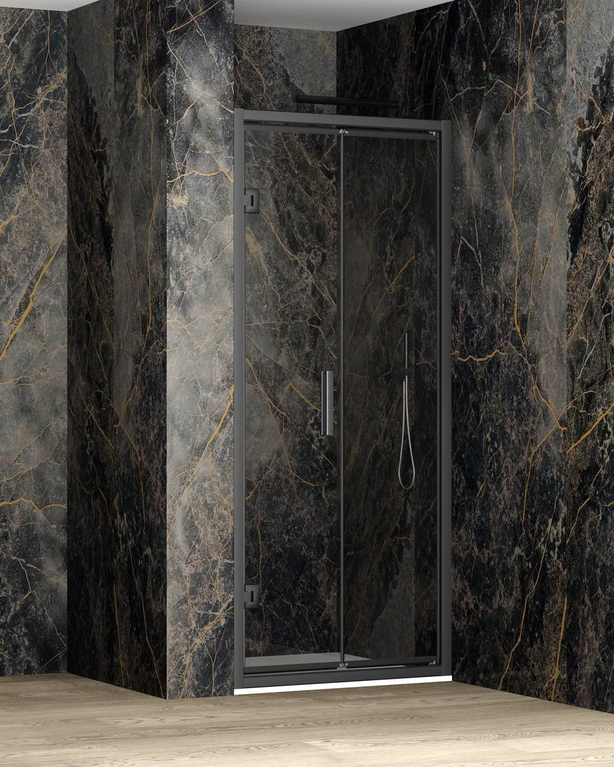 Corner enclosure