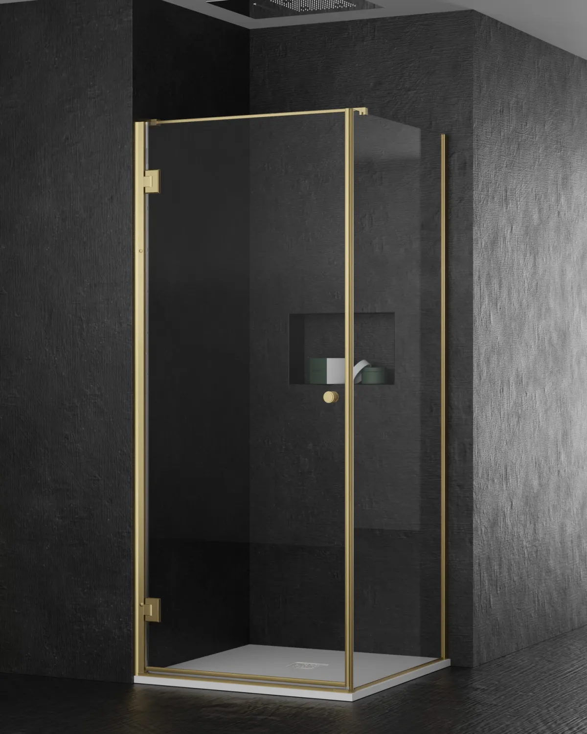 Corner enclosure