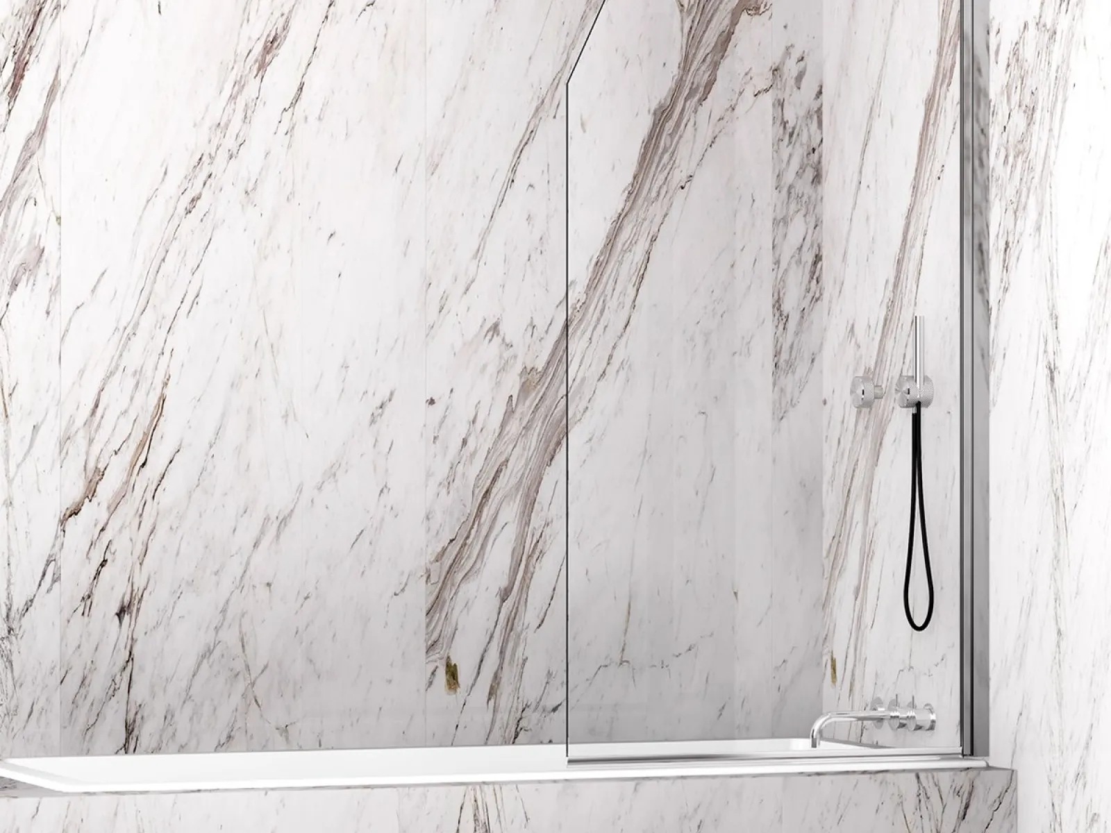 Fixed Panel for Bathtub VRS1