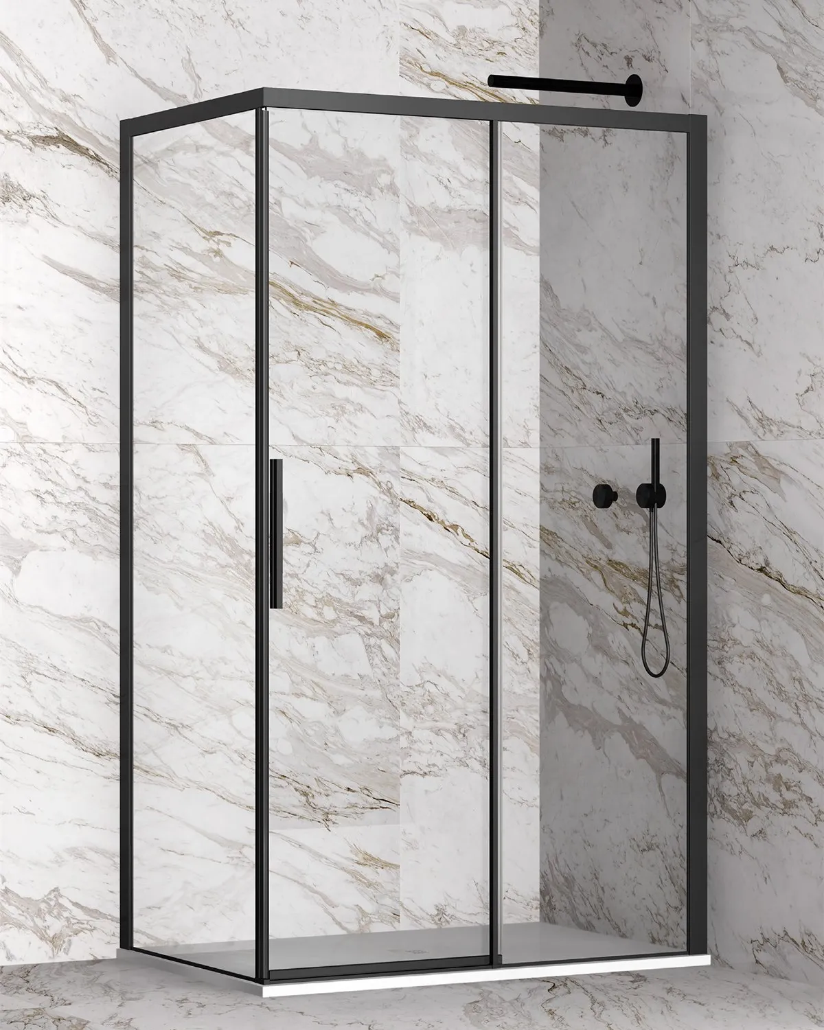 Corner enclosure