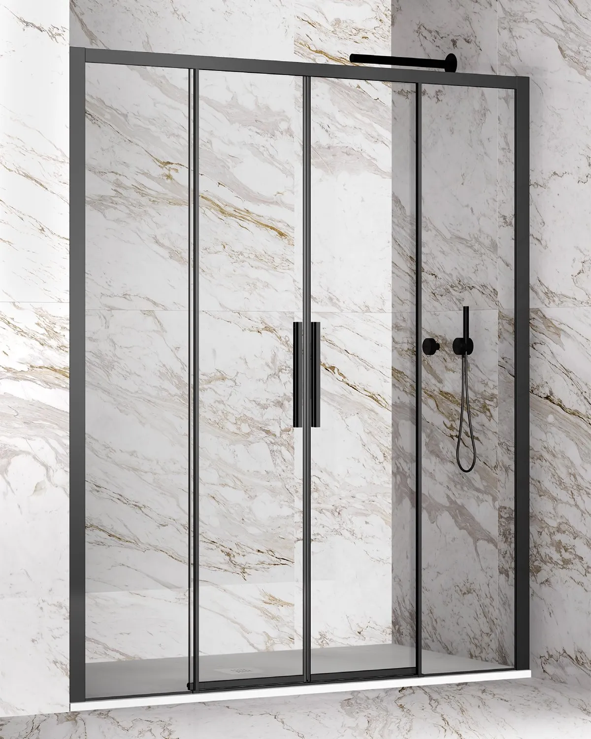 Corner enclosure