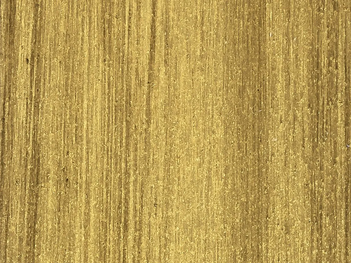 Antiqued scotch-brite gold